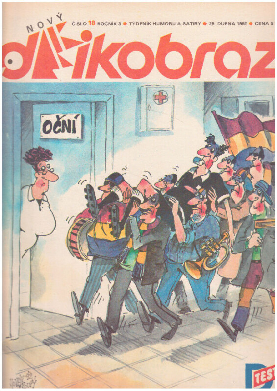 Dikobraz 18, 29. dubna 1992